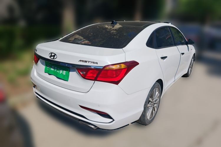 Used Hyundai Mistra 2019 1.8L Automatic Smart GLS Commemorative Model China VI Standard Rear Right 45 Deg