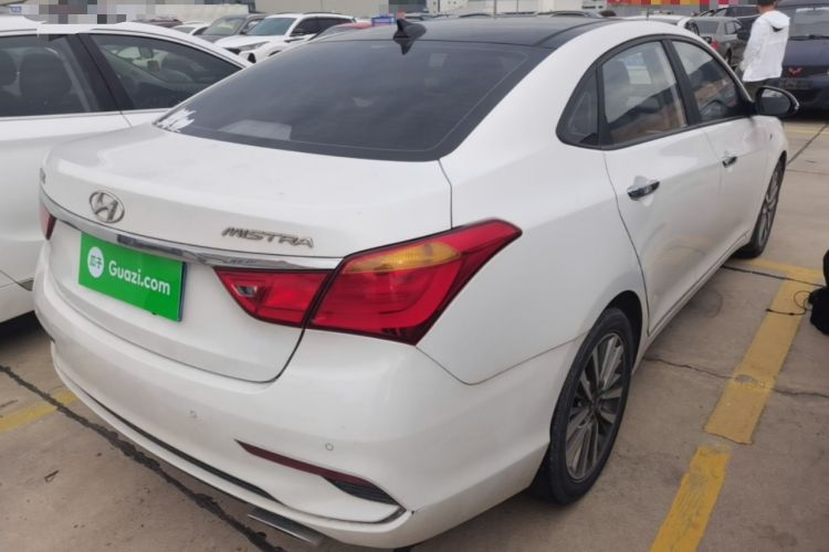 Used Hyundai Mistra 2019 1.8L Automatic Smart GLS Commemorative Model China VI Standard Rear Right 45 Deg