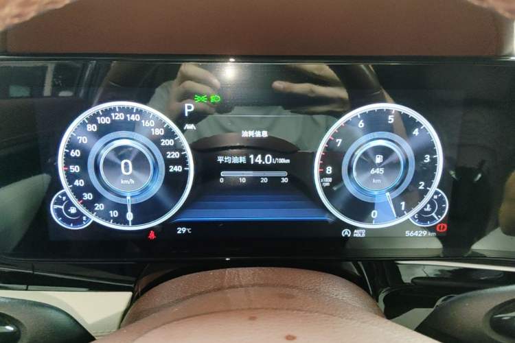 Used Hyundai Mistra 2021 270TGDi DCT TOP Flagship Edition Instrument Cluster