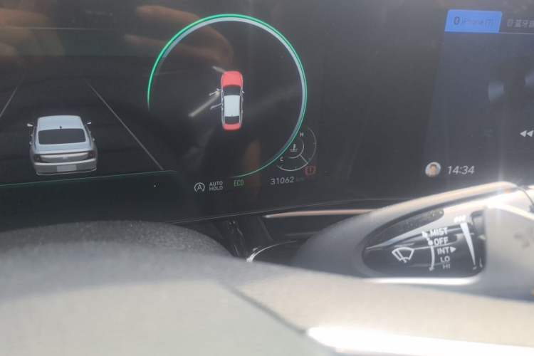 Used Hyundai Mistra 2021 270TGDi DCT LUX Prestige Edition Odometer Close Up