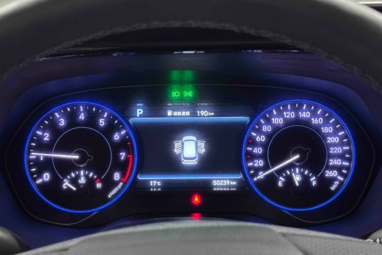Used Hyundai Palisade 2021 3.5L Automatic 4x4 GLS Odometer Close Up