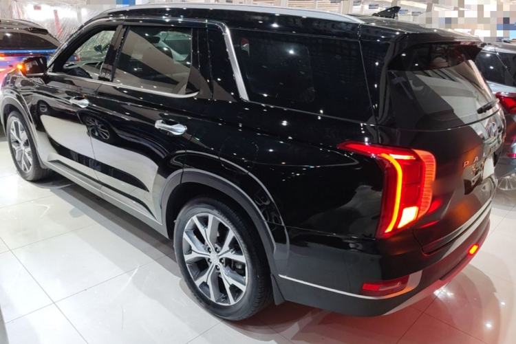 Used Hyundai Palisade 2021 3.5L Automatic 4x4 GLS Rear Left 45 Deg