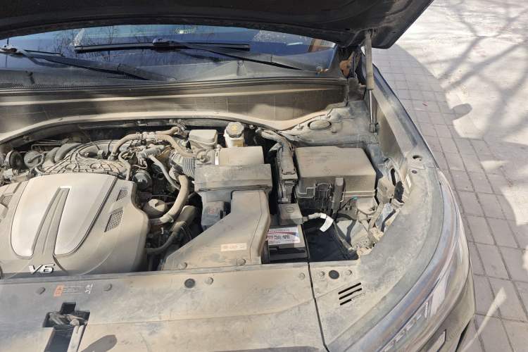 Used Hyundai Palisade 2021 3.5L Automatic 4x4 GLS Engine Bay Left
