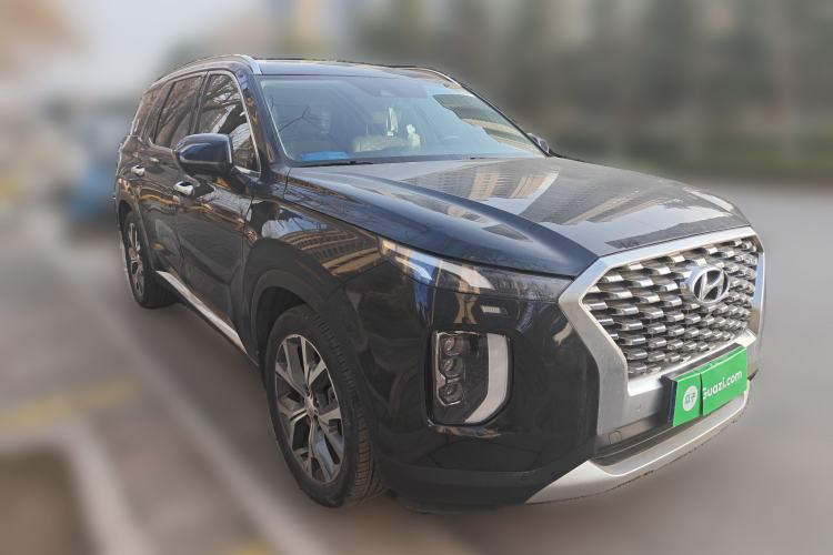 Used Hyundai Palisade 2021 3.5L Automatic 4x4 GLS Front Right 45 Deg