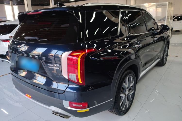 Used Hyundai Palisade 2021 3.5L Automatic 4x4 GLS Rear Right 45 Deg