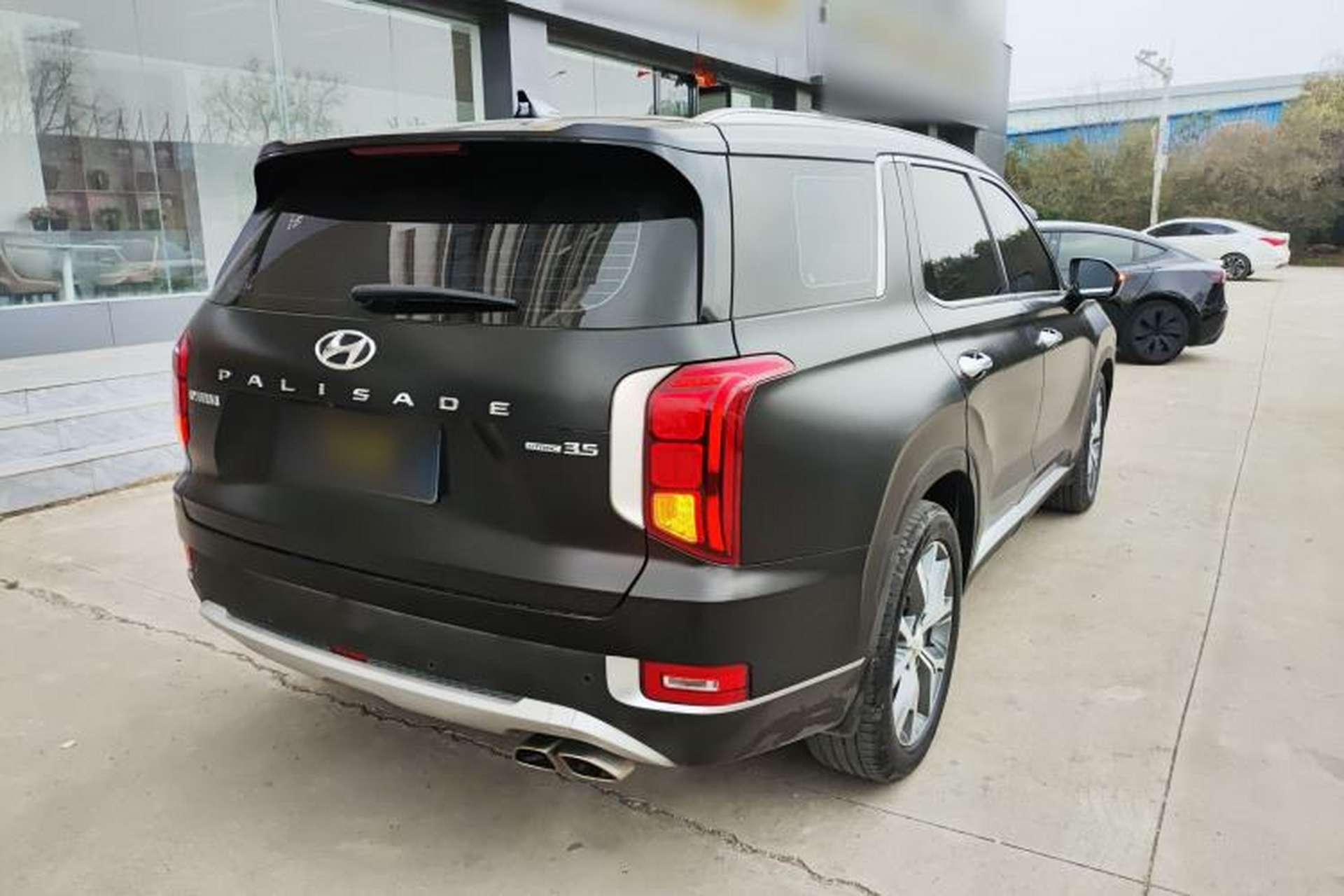 Used Hyundai Palisade 2021 3.5L Automatic 4x4 GLS Rear Right 45 Deg