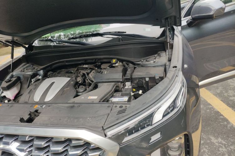 Used Hyundai Palisade 2021 3.5L Automatic 4x4 GLS Engine Bay Left