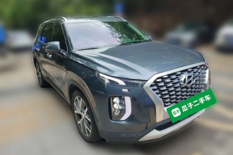 Used Hyundai Palisade 2021 3.5L Automatic 4x4 GLS Front Right 45 Deg
