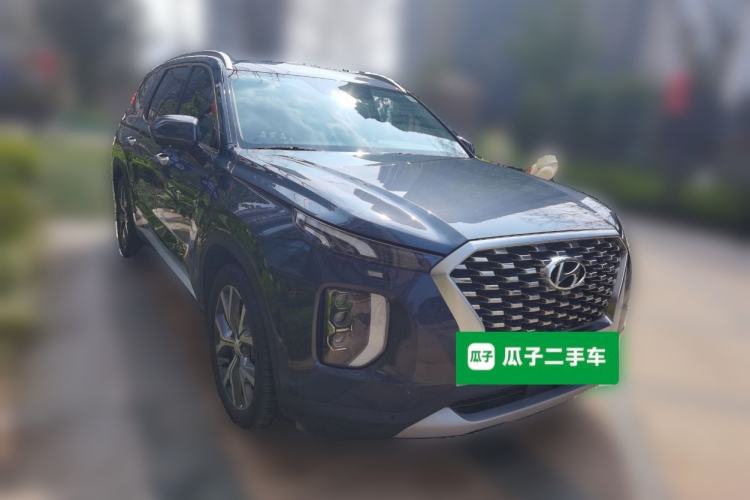 Used Hyundai Palisade 2021 3.5L Automatic 4x4 GLS Front Right 45 Deg