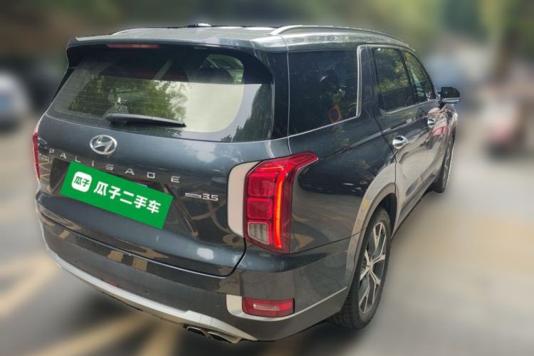 Used Hyundai Palisade 2021 3.5L Automatic 4x4 GLS Rear Right 45 Deg