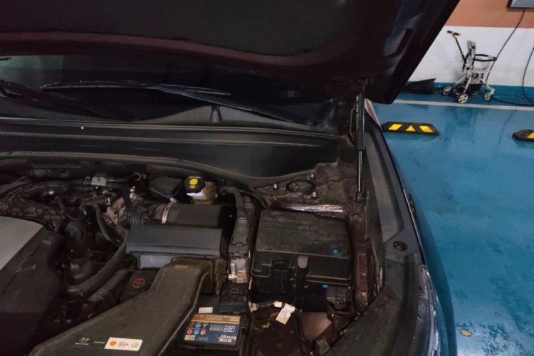 Used Hyundai Palisade 2021 3.5L Automatic 4x4 GLS Engine Bay Left