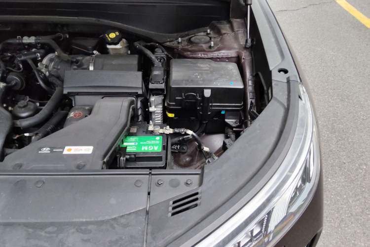 Used Hyundai Palisade 2021 3.5L Automatic 4x4 GLS Engine Bay Left