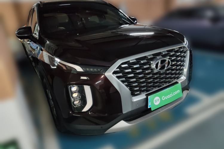 Used Hyundai Palisade 2021 3.5L Automatic 4x4 GLS Front Right 45 Deg