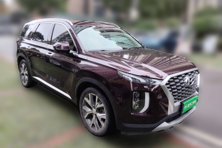 Used Hyundai Palisade 2021 3.5L Automatic 4x4 GLS Front Right 45 Deg