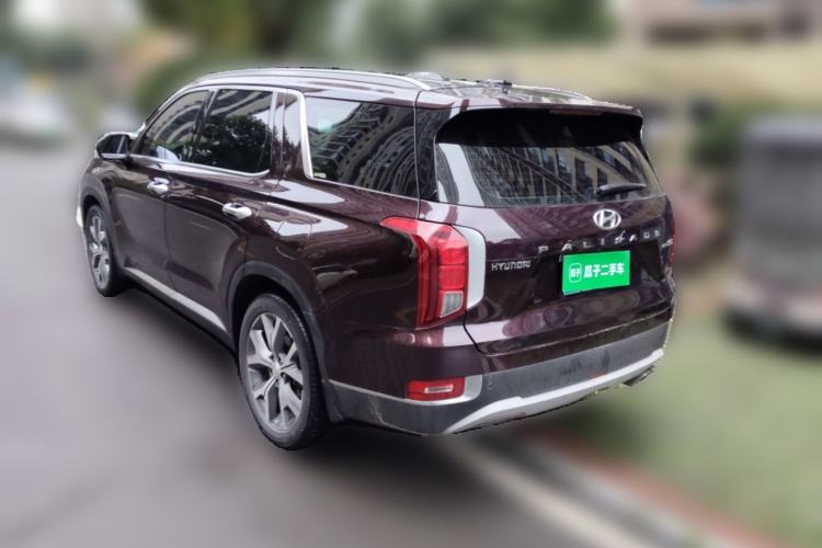 Used Hyundai Palisade 2021 3.5L Automatic 4x4 GLS Rear Left 45 Deg