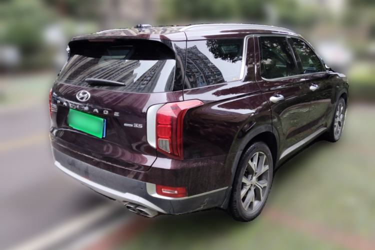 Used Hyundai Palisade 2021 3.5L Automatic 4x4 GLS Rear Right 45 Deg