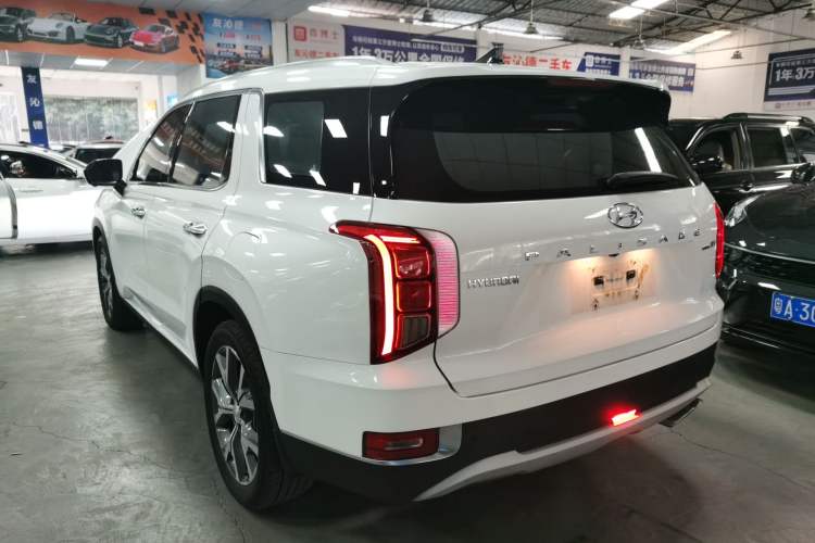 Used Hyundai Palisade 2021 3.5L Automatic 4x4 GLS Rear Left 45 Deg