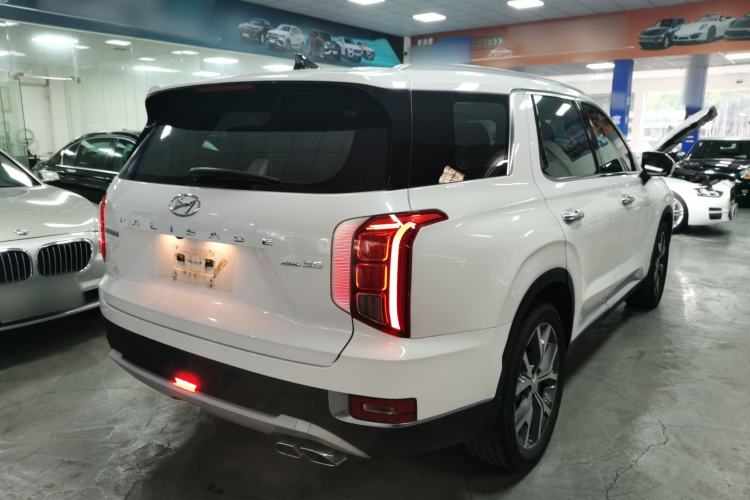 Used Hyundai Palisade 2021 3.5L Automatic 4x4 GLS Rear Right 45 Deg