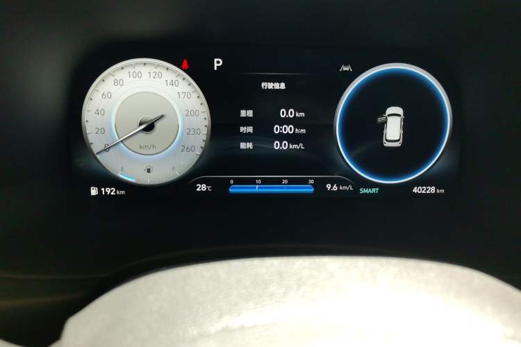 Used Hyundai Palisade 2023 3.5L Automatic 4x4 the Appreciator Plus Version Odometer Close Up