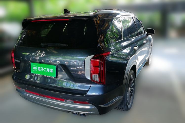 Used Hyundai Palisade 2023 3.5L Automatic 4x4 the Appreciator Plus Version Rear Right 45 Deg