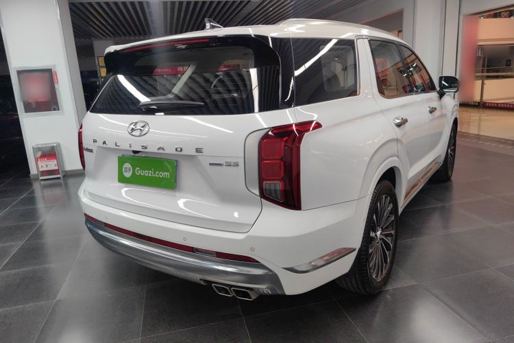 Used Hyundai Palisade 2023 3.5L Automatic All-Wheel Drive Calligraphy Rear Right 45 Deg