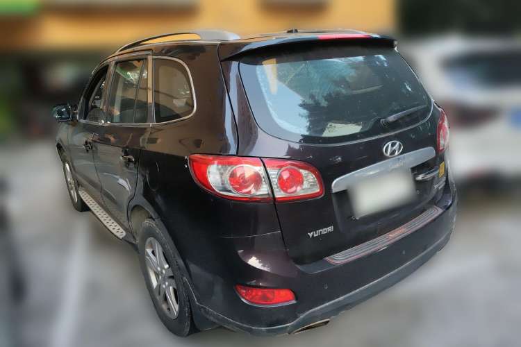 Used Hyundai Santa Fe 2010 2.4 Luxury Edition 7-Seater Four-Wheel Drive Rear Left 45 Deg