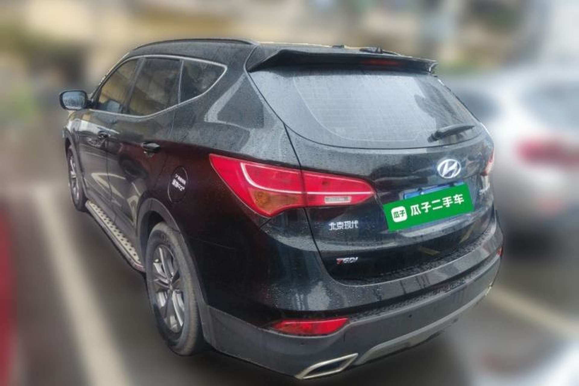 Used Hyundai Santa Fe 2013 2.0T Automatic Two-Wheel Drive Fashion Edition Rear Left 45 Deg