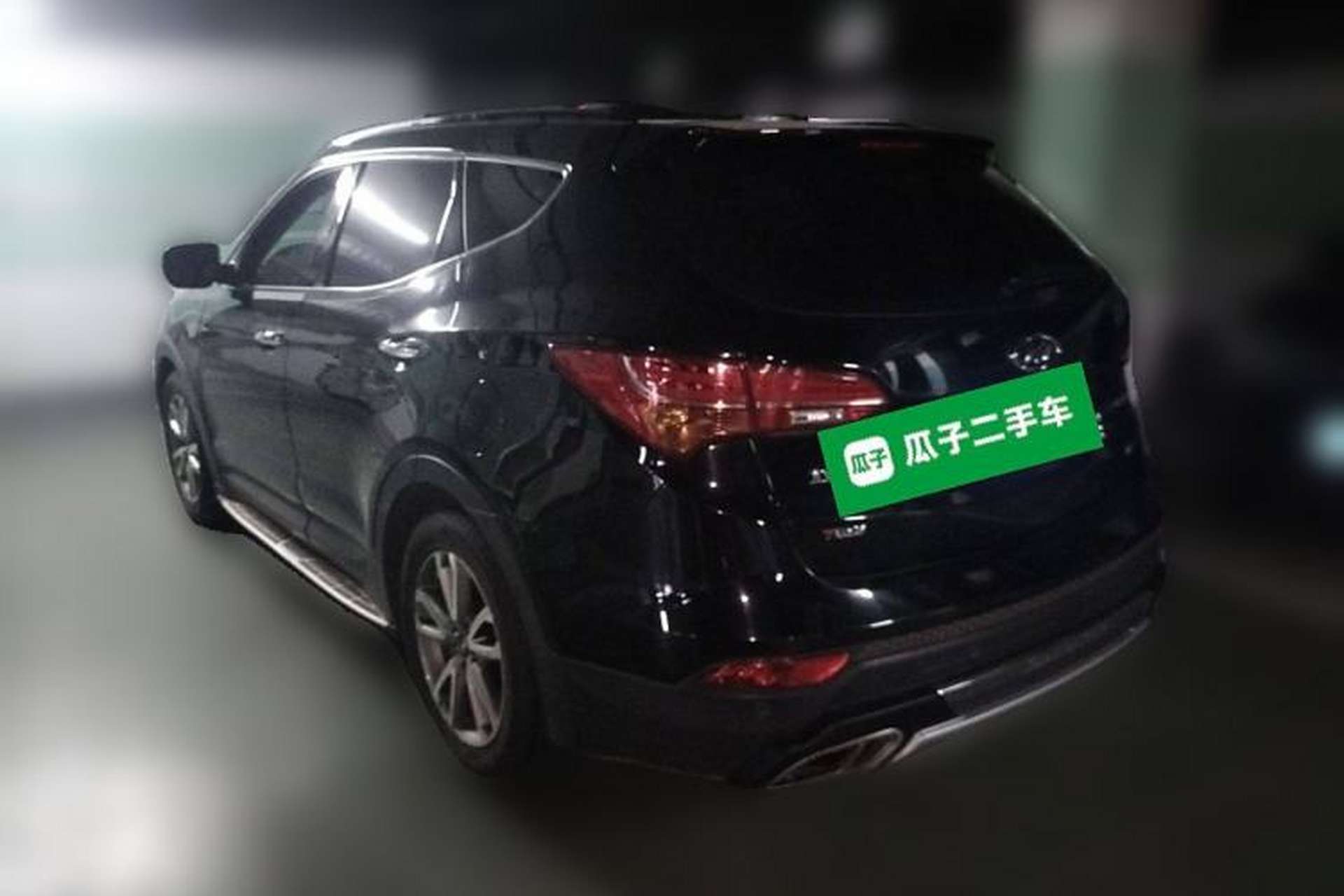Used Hyundai Santa Fe 2013 Revised Version 2.0T Automatic All-Wheel Drive Top-Tier Trim Rear Left 45 Deg