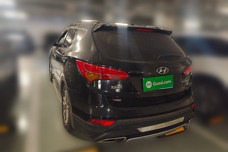 Used Hyundai Santa Fe 2013 Facelifted Version 2.0T Automatic Two-Wheel Drive Prestige Edition Rear Left 45 Deg
