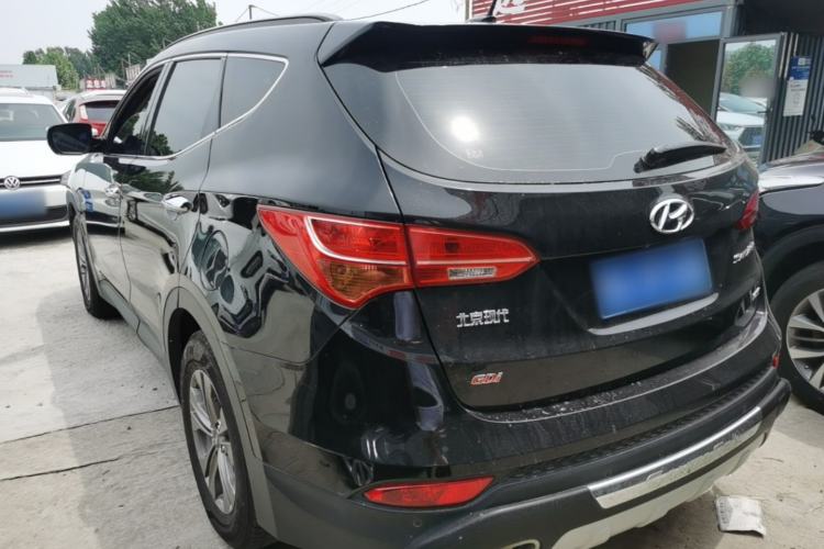 Used Hyundai Santa Fe 2013 Revised Version 2.4L Automatic All-Wheel Drive Smart Type Rear Left 45 Deg