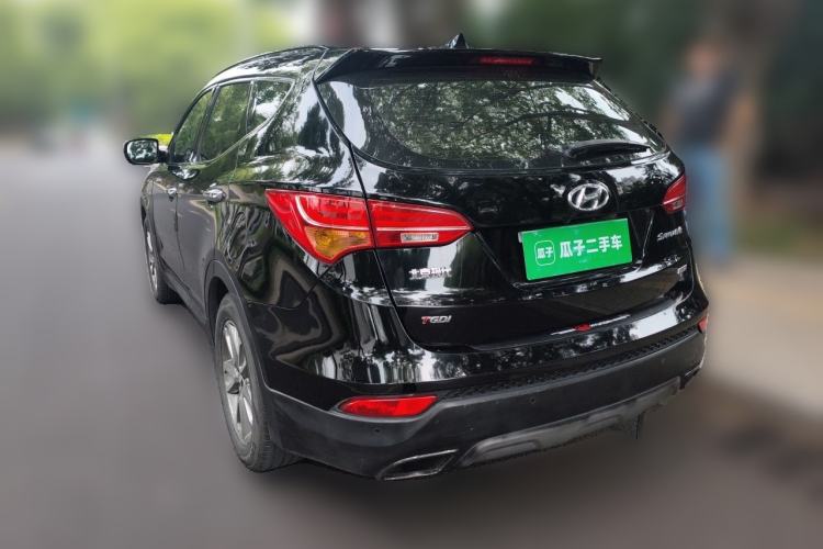Used Hyundai Santa Fe 2013 Revised Version 2.0T Automatic All-Wheel Drive Prestige Edition Rear Left 45 Deg