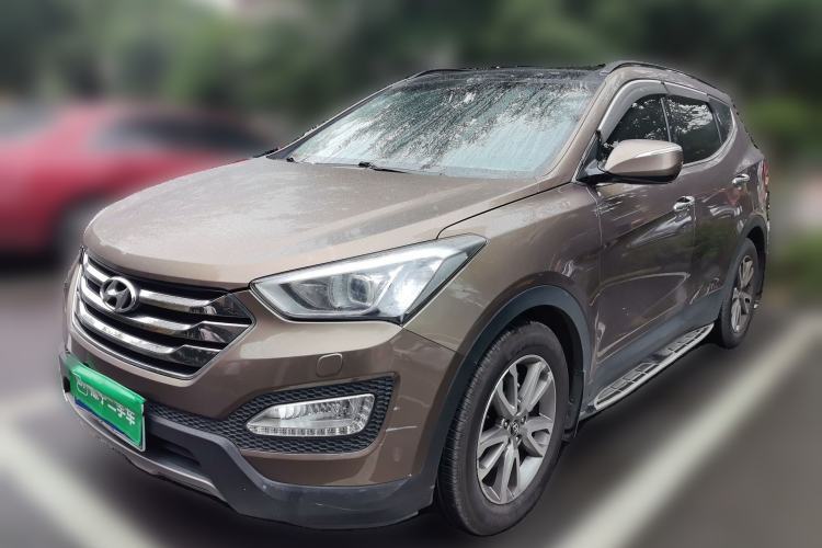 Used Hyundai Santa Fe 2013 2.0T Automatic All-Wheel Drive Prestige Version Guazi used car, China used car export, Used car for sale, Used cars, Cheapest cars for sale