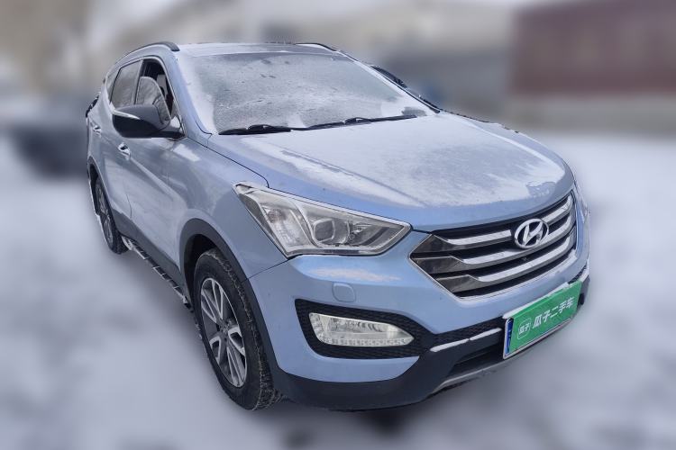 Used Hyundai Santa Fe 2013 2.0T Automatic All-Wheel Drive Prestige Version Front Right 45 Deg