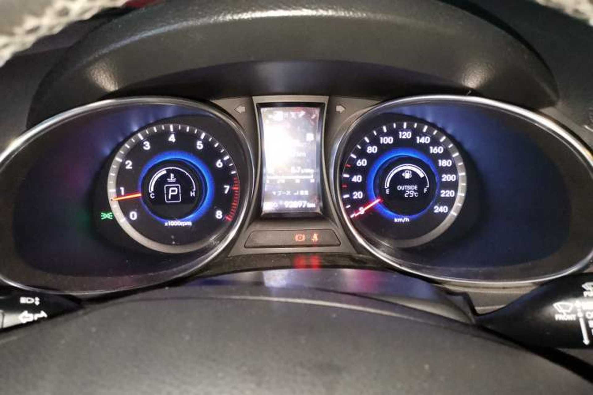 Used Hyundai Santa Fe 2013 2.4L Automatic Two-Wheel Drive Smart Version Instrument Cluster