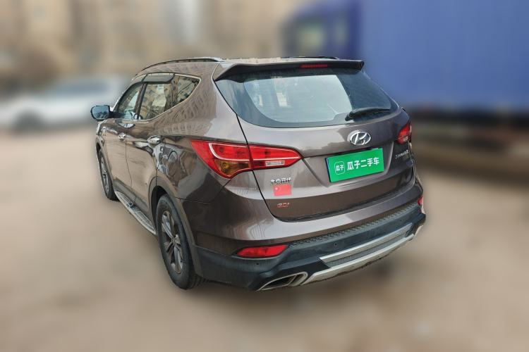 Used Hyundai Santa Fe 2013 2.4L Automatic Two-Wheel Drive Smart Version Rear Left 45 Deg