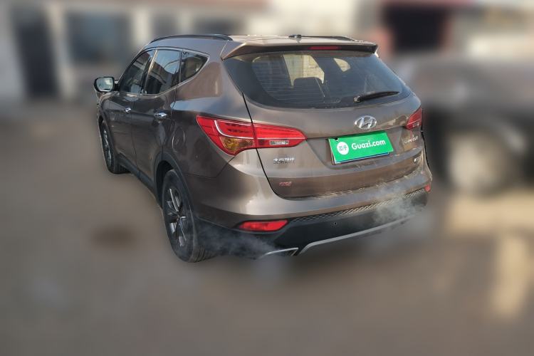 Used Hyundai Santa Fe 2013 Revised Version 2.4L Automatic All-Wheel Drive Luxury Trim Rear Left 45 Deg