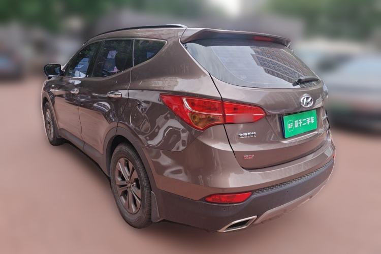 Used Hyundai Santa Fe 2013 Revised Version 2.4L Automatic All-Wheel Drive Smart Type Rear Left 45 Deg