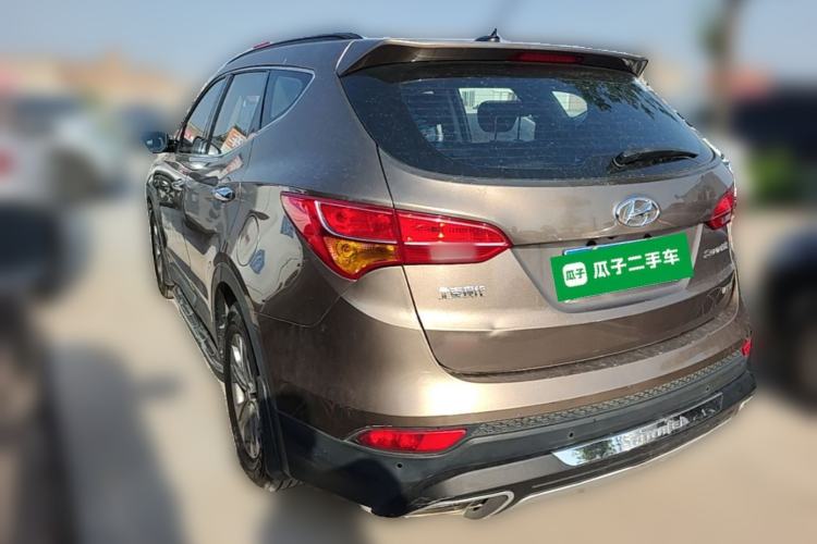 Used Hyundai Santa Fe 2013 Revised Version 2.4L Automatic All-Wheel Drive Smart Type Rear Left 45 Deg