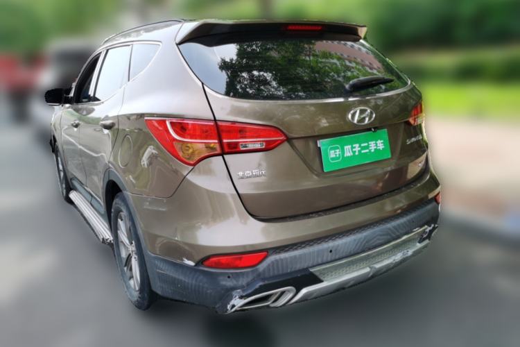 Used Hyundai Santa Fe 2013 2.4L Automatic 2WD Comfort Edition Rear Left 45 Deg