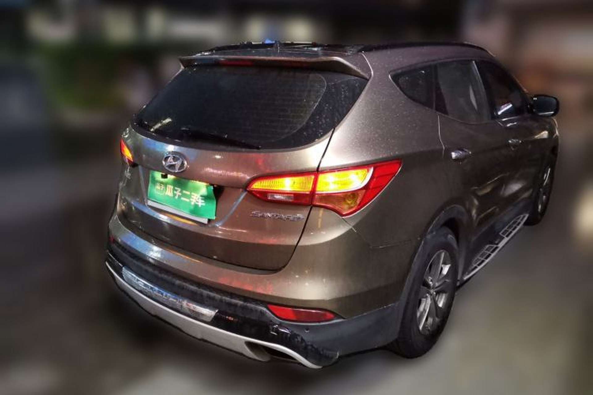 Used Hyundai Santa Fe 2013 2.4L Automatic Two-Wheel Drive Smart Version Rear Right 45 Deg