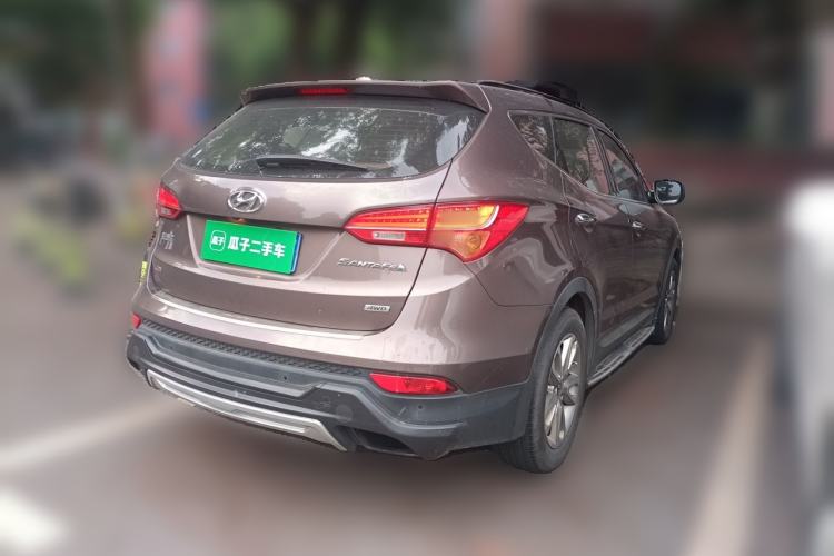 Used Hyundai Santa Fe 2013 Revised Version 2.0T Automatic All-Wheel Drive Prestige Edition Rear Right 45 Deg