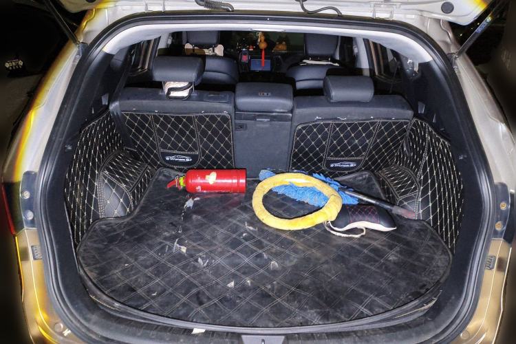 Used Hyundai Santa Fe 2013 2.4L Automatic Two-Wheel Drive Smart Version Trunk