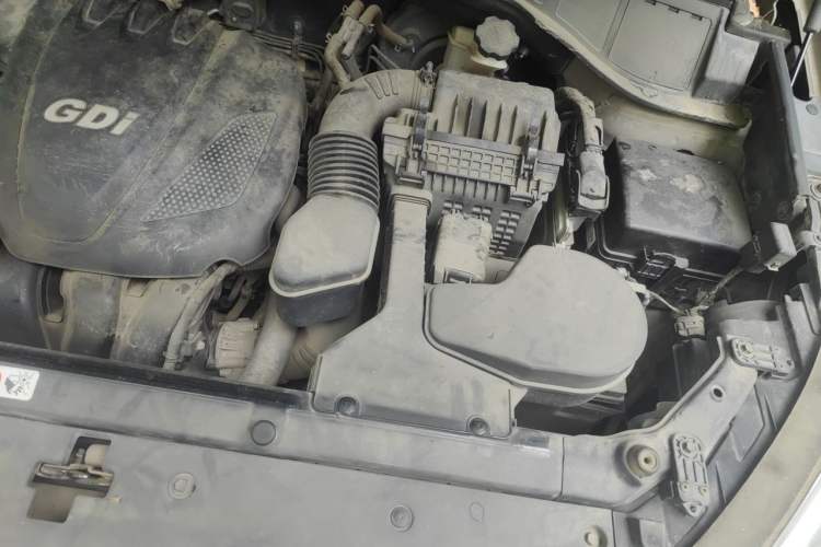 Used Hyundai Santa Fe 2013 2.4L Automatic Two-Wheel Drive Smart Version Engine Bay Left