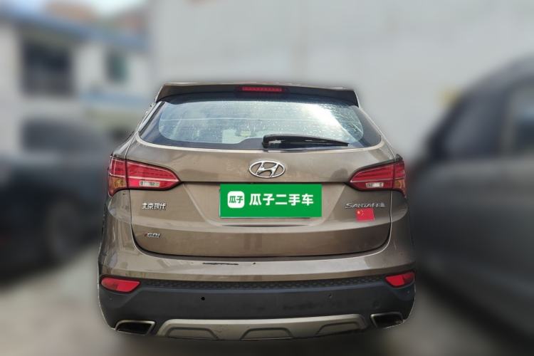 Used Hyundai Santa Fe 2013 2.0T Automatic Two-Wheel Drive Prestige Version Rear