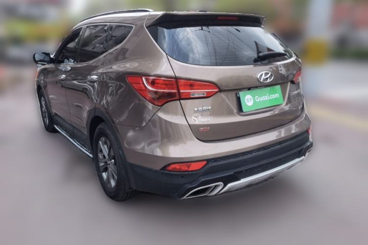 Used Hyundai Santa Fe 2013 Revised Version 2.4L Automatic All-Wheel Drive Smart Type Rear Left 45 Deg