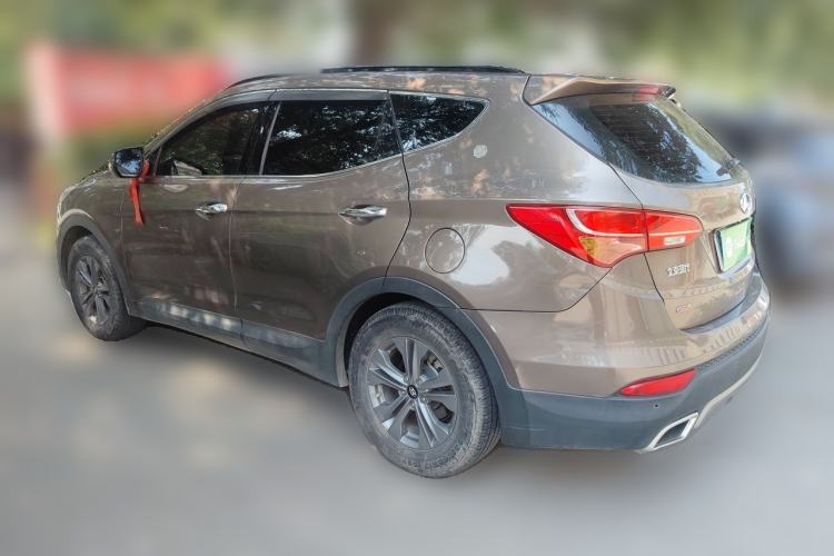 Used Hyundai Santa Fe 2013 2.4L Automatic Two-Wheel Drive Smart Version Rear Left 45 Deg