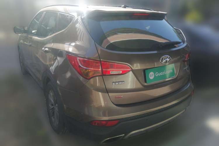 Used Hyundai Santa Fe 2013 2.4L Automatic 2WD Comfort Edition Rear Left 45 Deg