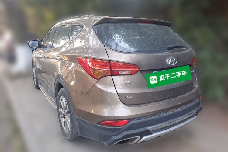 Used Hyundai Santa Fe 2013 Revised Version 2.0T Automatic All-Wheel Drive Prestige Edition Rear Left 45 Deg