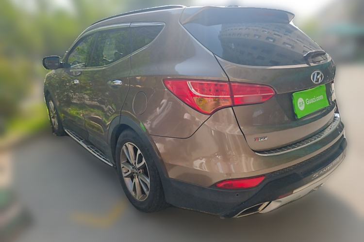 Used Hyundai Santa Fe 2013 2.0T Automatic Two-Wheel Drive Prestige Version Rear Left 45 Deg