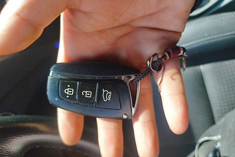 Used Hyundai Santa Fe 2013 2.0T Automatic Two-Wheel Drive Prestige Version Vehicle Key